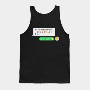 Astrological text messages: Virgo Tank Top